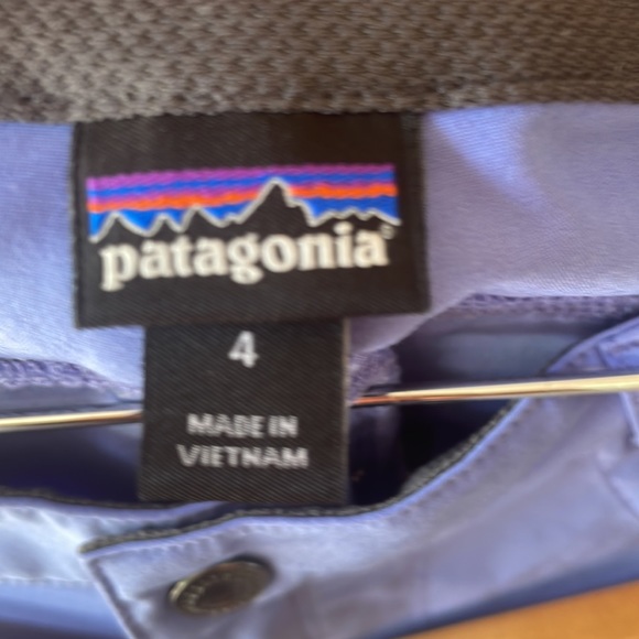 PATAGONIA Women's Periwinkle Quandary Shorts Size 4 - Picture 4 of 4